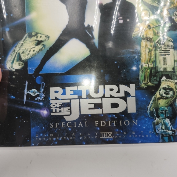 Star Wars: Return of the Jedi Special Edition (1997) 2 disc Laserdisc LD w/ OBI - Picture 7 of 9